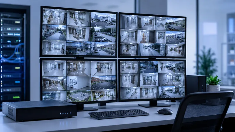 NVR monitoring station